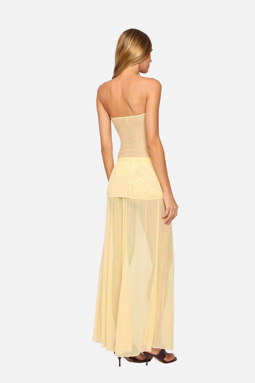 Conjunto Tule St Tropez Amarelo