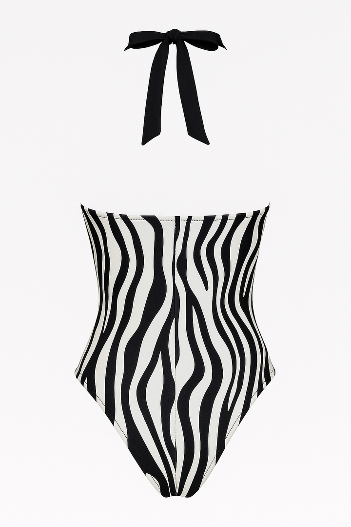 PRE VENDA Body Maiô Dupla Face Zebra Collab Heavy