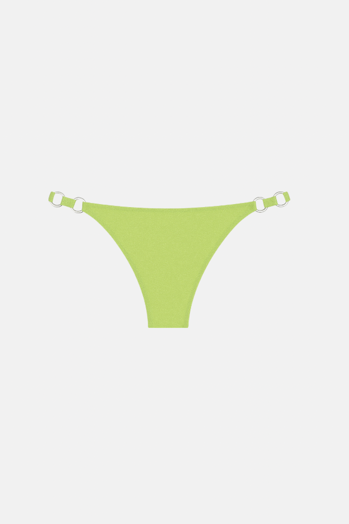 Calcinha Biquíni Argola Lurex com Ajuste