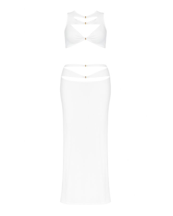 Conjunto Ma Bergo Branco