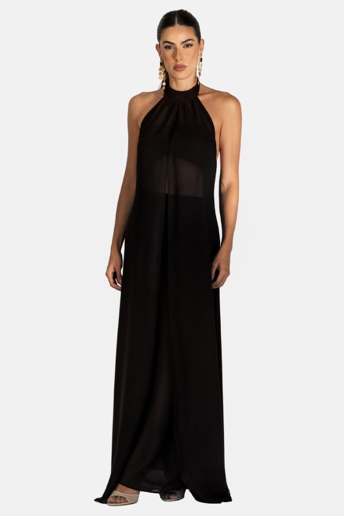 CAPA LONGA ABERTURA FRONTAL TRANSPARENTE GAIA