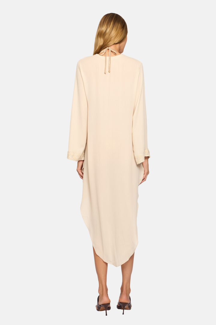 Saída Kimono Milano Longo Transparente