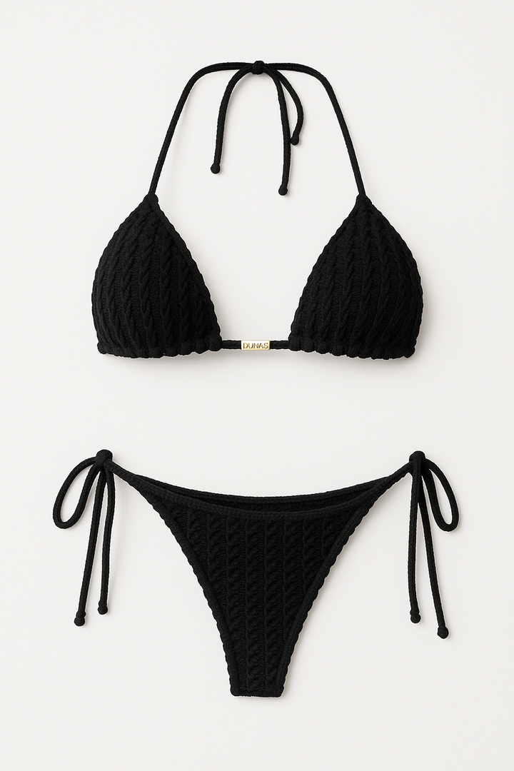 Conjunto Biquíni Cortininha Croche