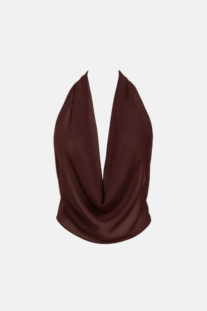 Blusa Frente Única Crepe  New York
