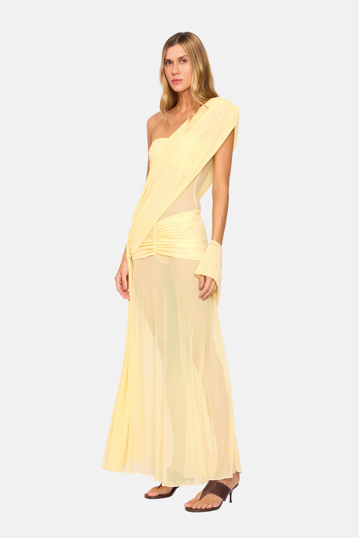 Capa Blusa Knot Tule St Tropez