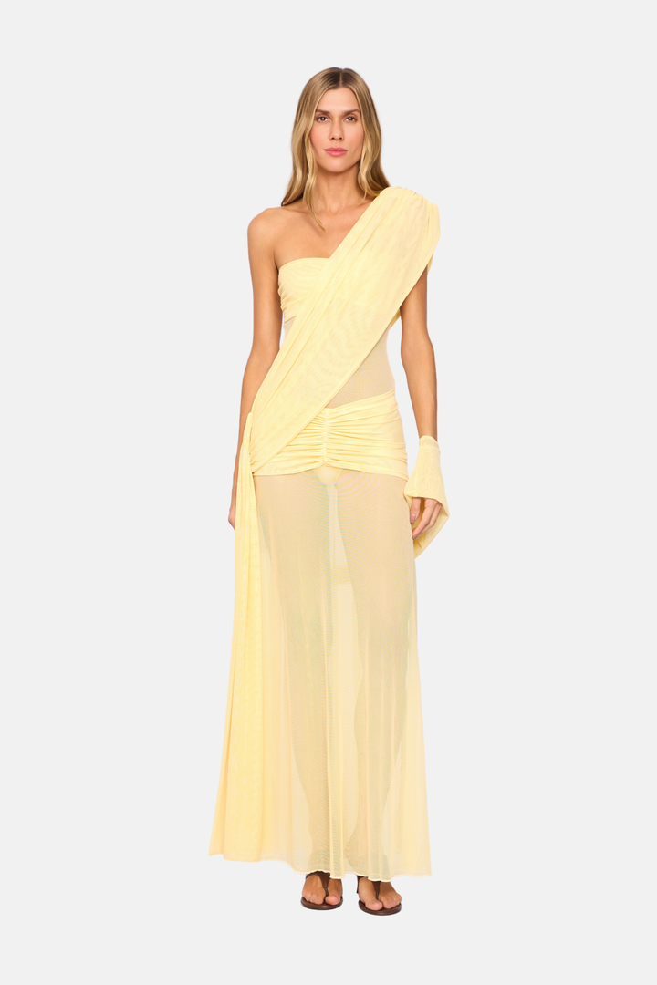 Capa Blusa Knot Tule St Tropez