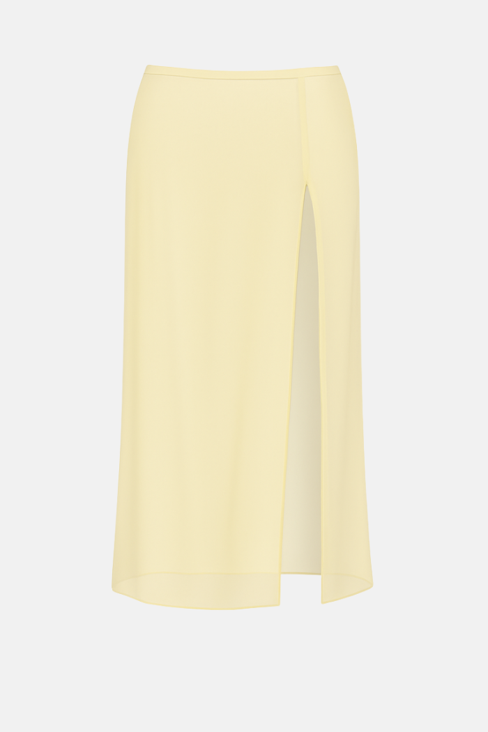 Saia Longa Transparente com Short New York