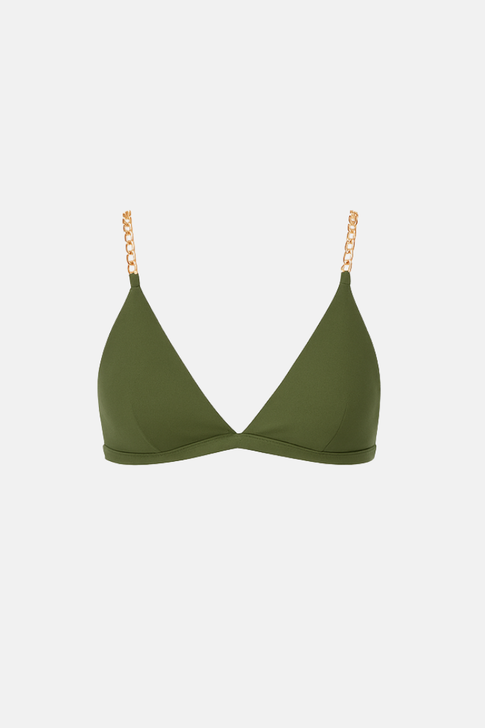 Conjunto Biquíni Marquinha Corrente Verde