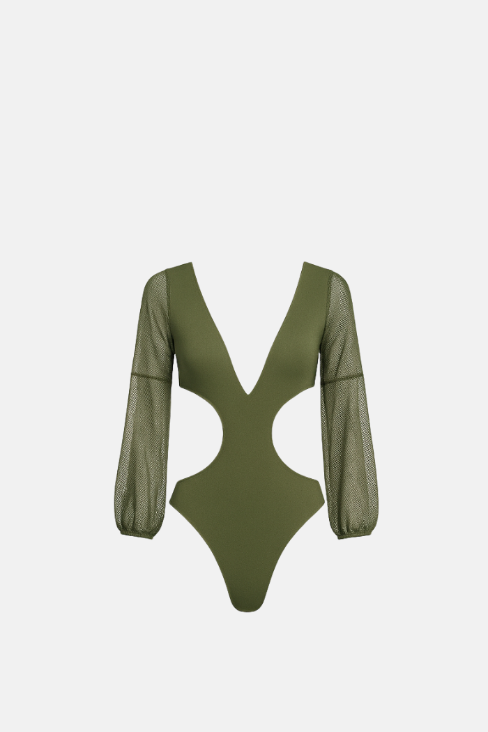 Conjunto Julia Verde Musgo