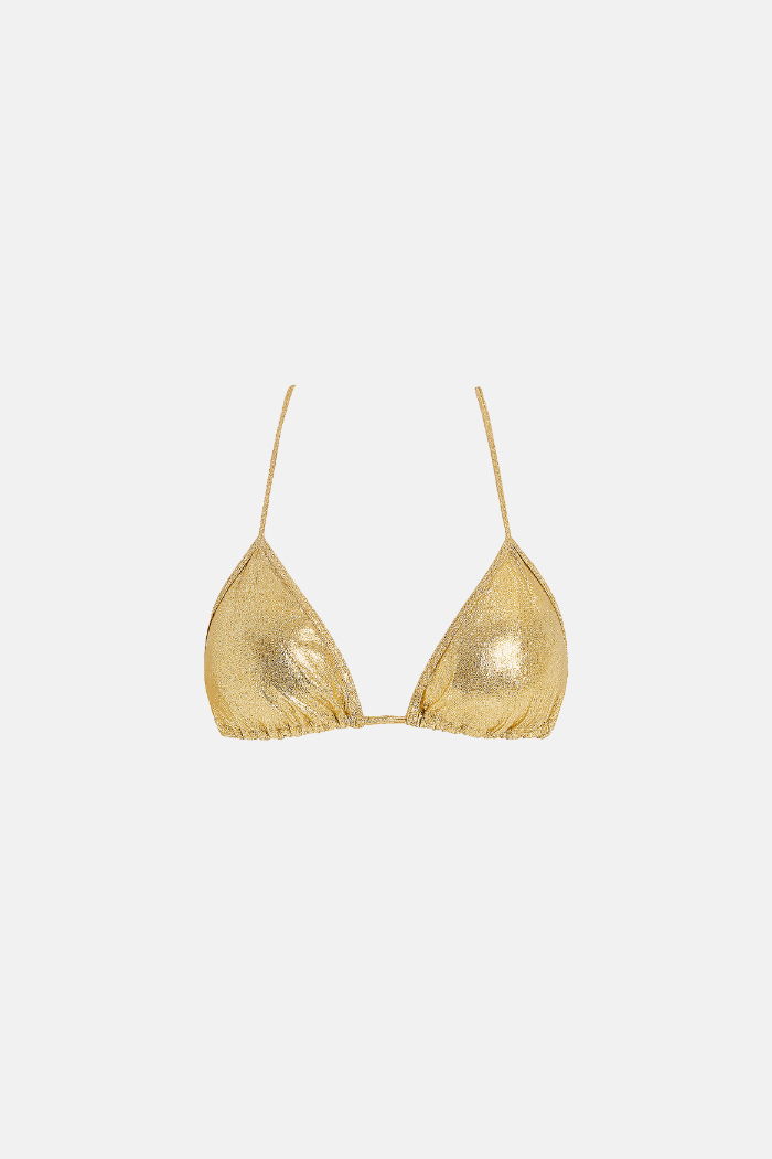 Conjunto Lenita Dourado Metalizado