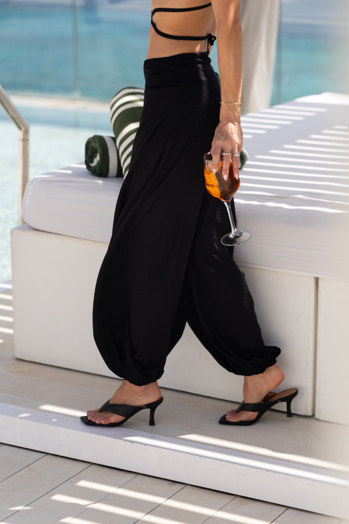 Conjunto Biquíni Hot Fix com calça longa Aladim