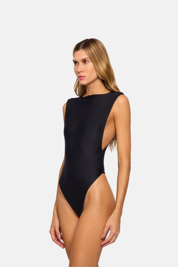 Body Maiô Isis Cavado
