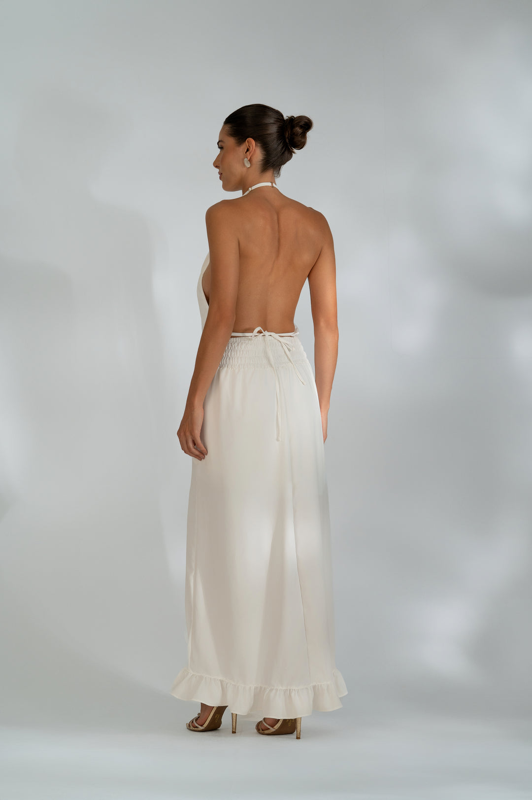 Saia Longa Mullet Tassel Babados