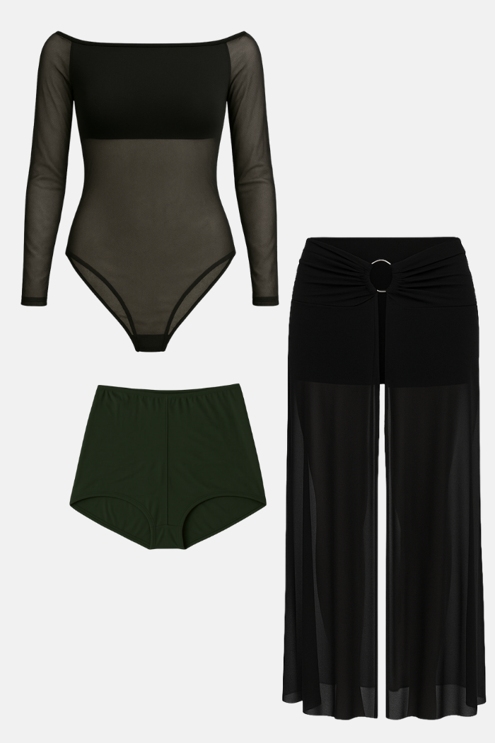 Conjunto Amalfi Preto