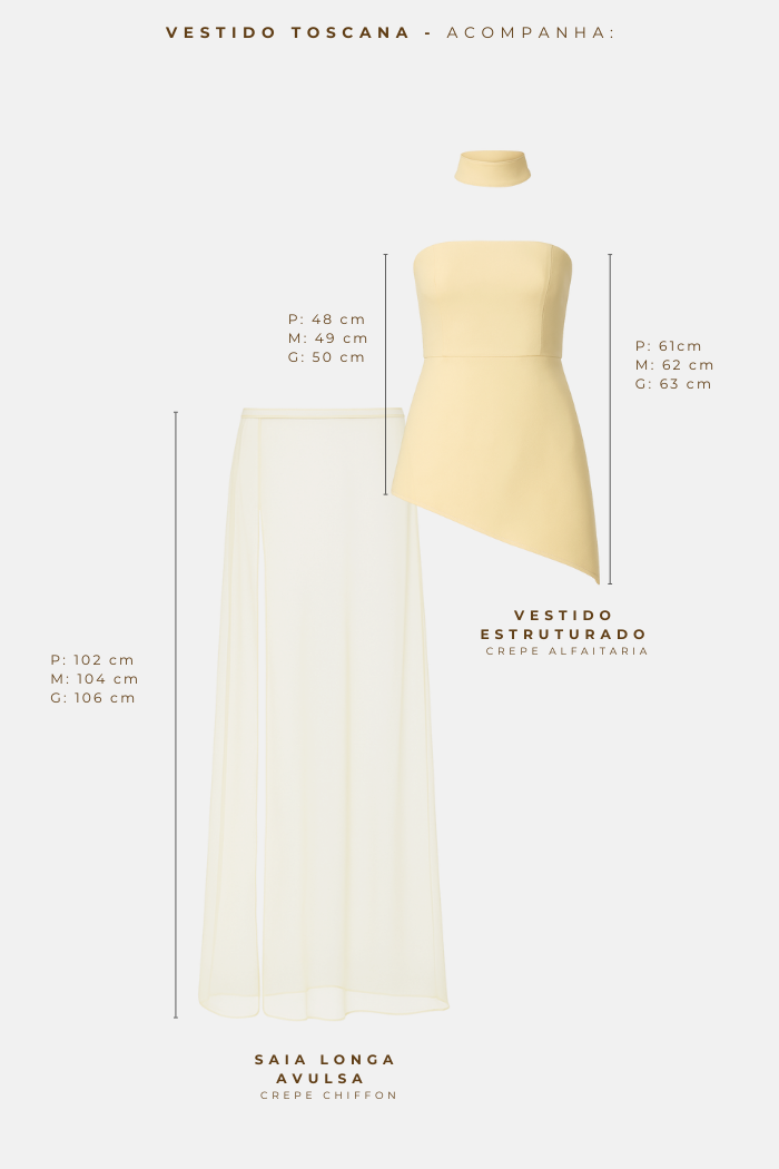 Vestido Longo Tomara que Caia Toscana